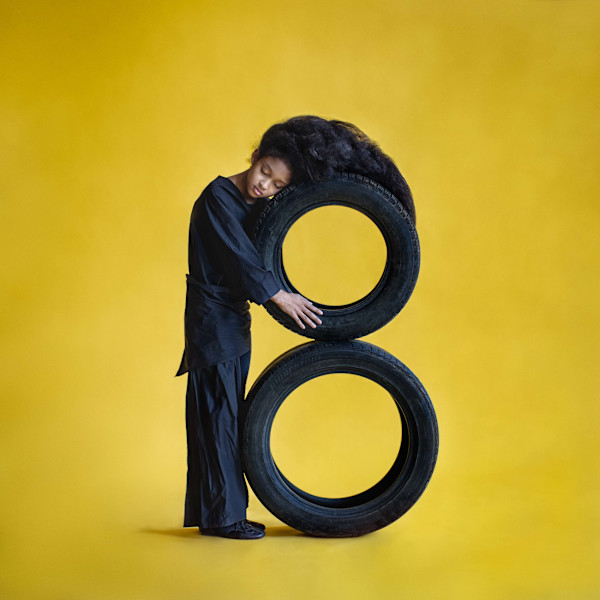 Synesthetic Letters: B 30x30 cm 4/88 by Dasha Pears