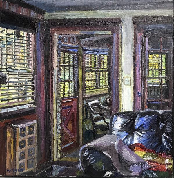 Inside the Artists Cottage, Keeneland by Melissa Scott-Miller