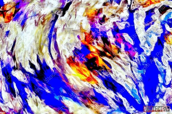 Abstract 4 by Stocksom Art Prints