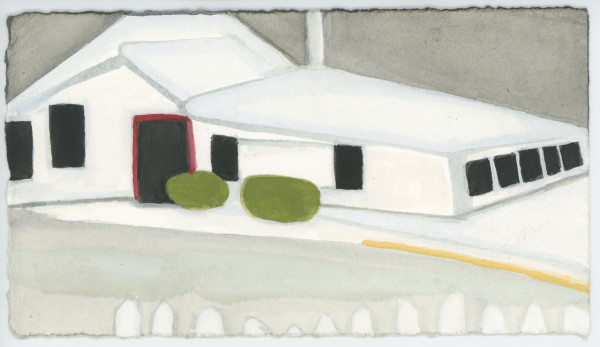 Across the Street After it Snowed, #1548