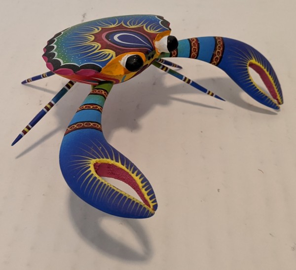 Blue Crab* by Milagros Mexican Folk Art