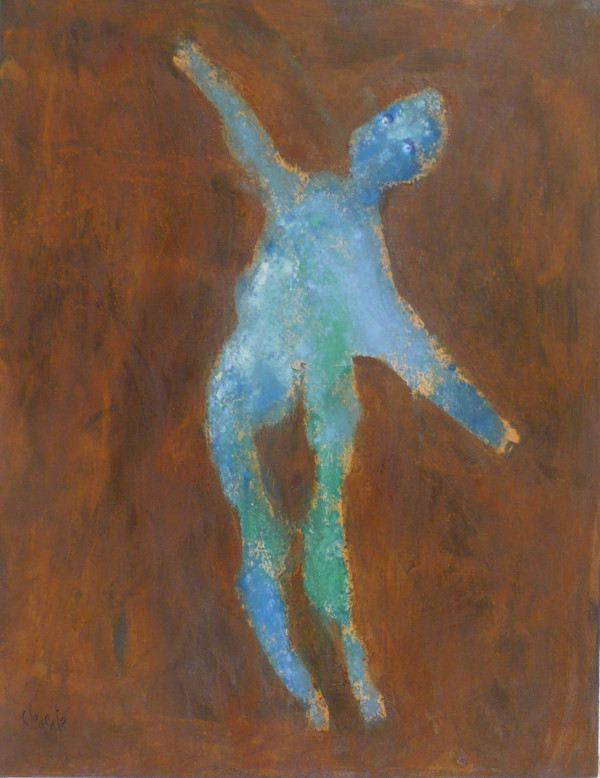 Dancing Blue Men by Clemente Mimun
