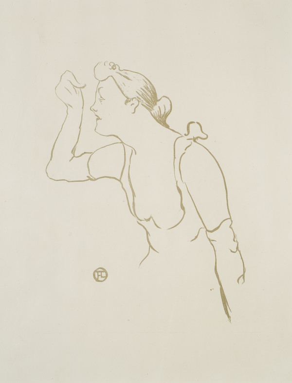 Paula Brebion by Henri de Toulouse-Lautrec
