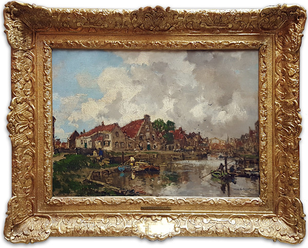 Delfthaven, 1919 by Jan Hendrik van Mastenbroek(1875-1945)