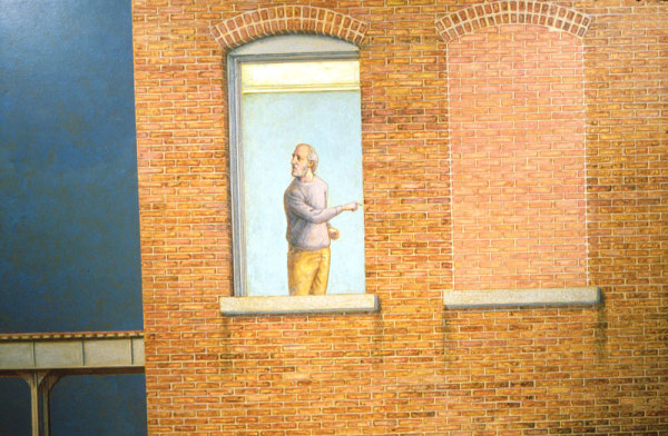 Self Portrait in Window