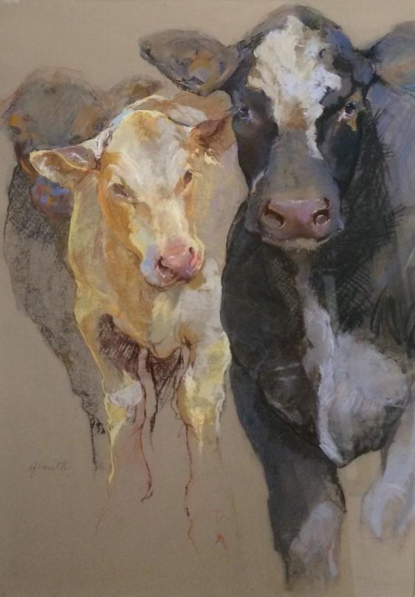 Three Cows by Suzy Smith
