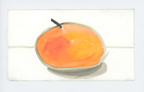 A Wild Persimmon Near the Union Arch Bridge, #1925