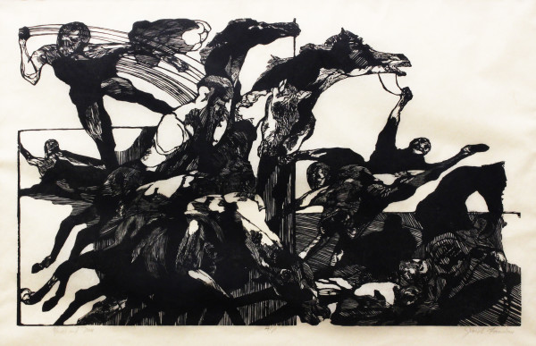 Horses and Men by Jacob Landau