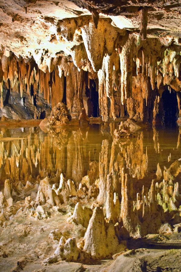 Dream Lake in Luray Caverns by Don Hill
