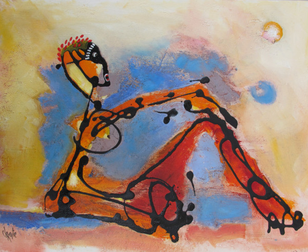 Reclining Woman by Clemente Mimun