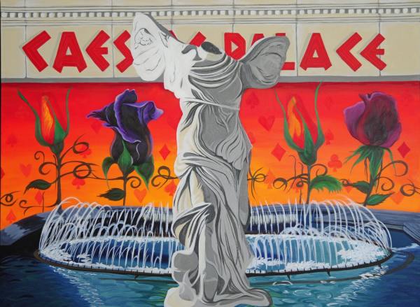 Flowers and Angels - Caesar's Palace by Brandy Saturley