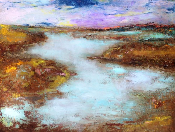 Sunlit Marsh by Anne Hempel