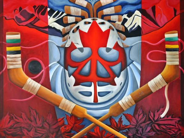 On Guard (hockey Canada flag)