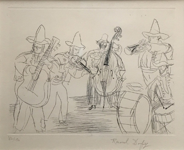 Les Musiciens Mexicains by Raoul Dufy
