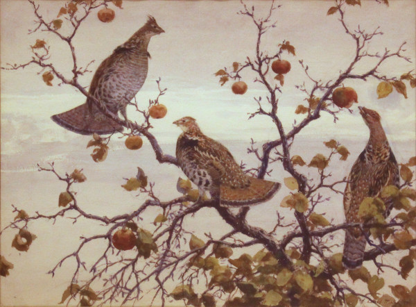 Grouse and Apples by Aiden Lassell Ripley