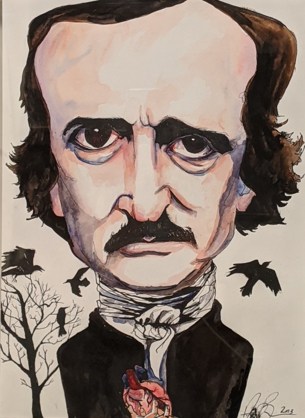 Edgar Allen Poe by Allison Brams