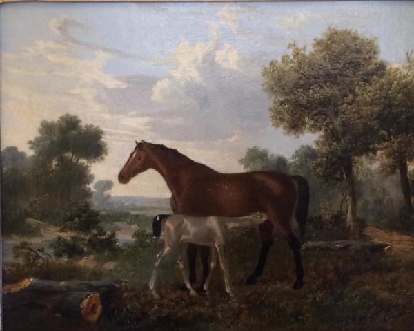 Mare and Foal by Edmund Bristow