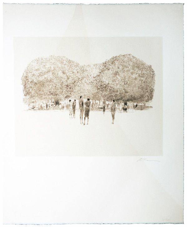 Trees and Figures II by Harold Altman