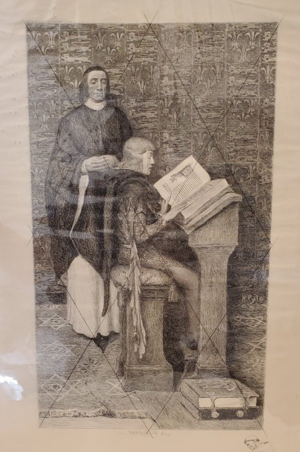 Richard DeBury and the Young Edward III by William Harry Warren Bicknell