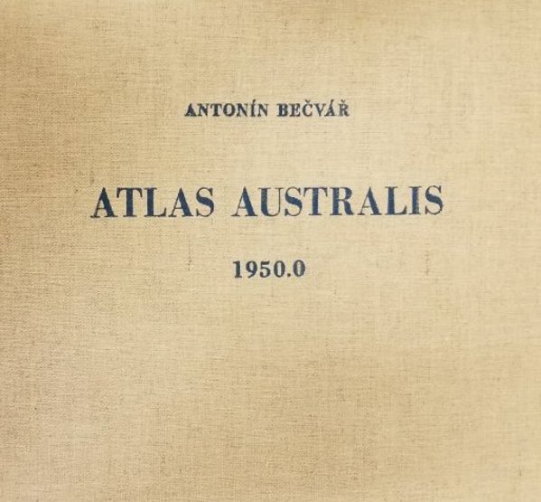 Atlas Australis 1950.0 by Antonin Becvar