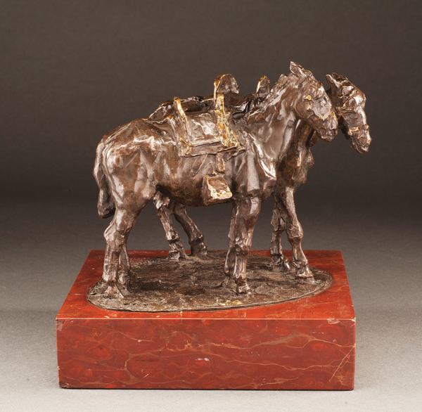 Spanish Saddle Horses by Herbert Chevalier Haseltine