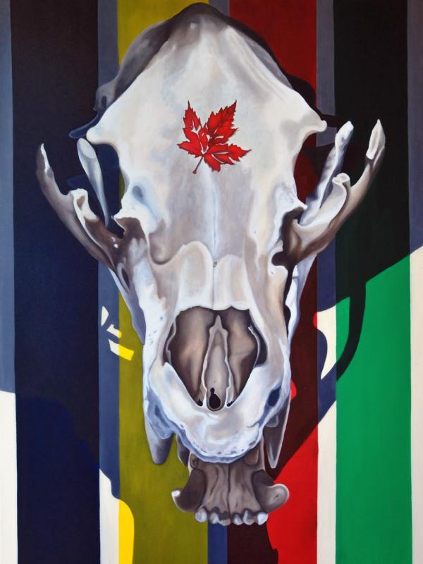 HBC Skull by Brandy Saturley