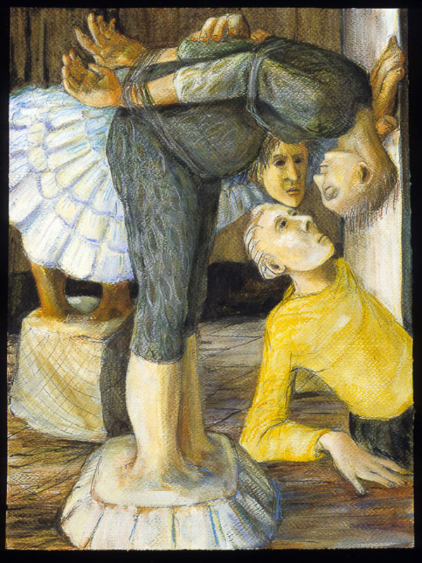 The Stage is Set -  Bound (3 figures) by Eve Whitaker, Image 1.