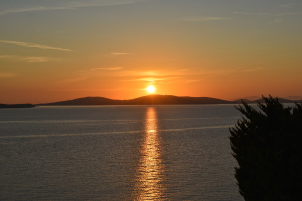 Mykonos Sunset by Diane L. Onak, Rn
