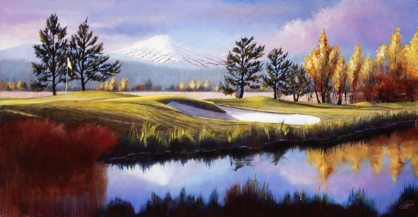 The 18th Hole by Pat Cross