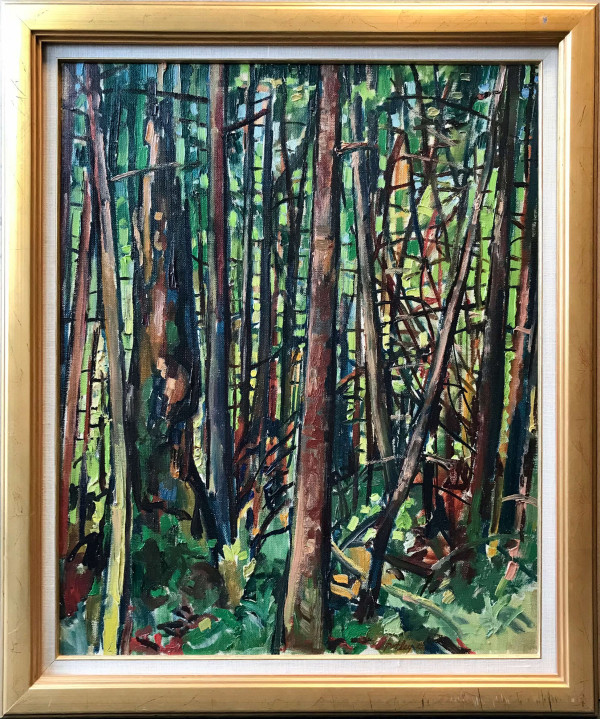 Forest Summer Morning by Llewellyn Petley-Jones (1908-1986)