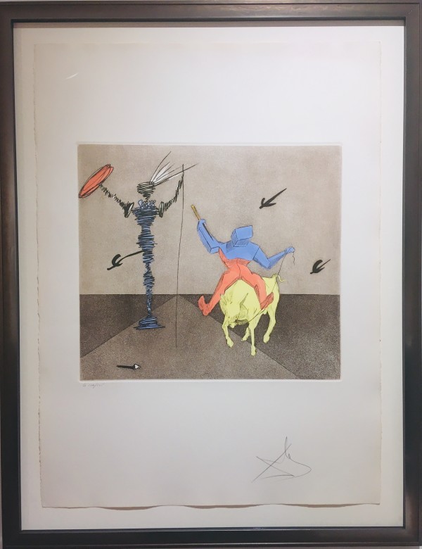 Master and Squire' from the episode 'Don Quixote (1980) by Salvador Dali (1904-1989)