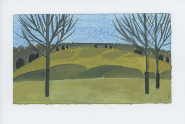 The Hill in the Evening, #1847