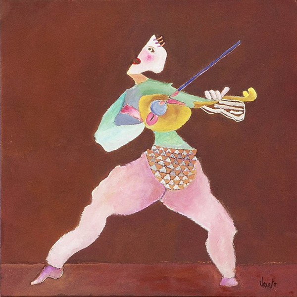 Violinist by Clemente Mimun