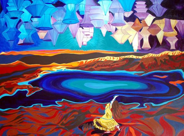 Dancing in the Nevada Desert by Brandy Saturley