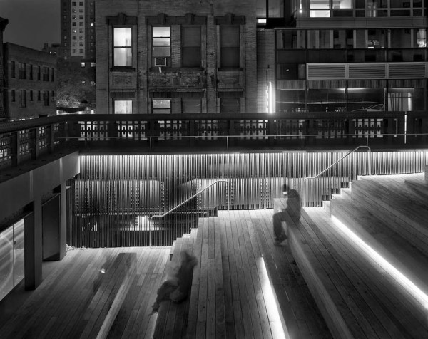 Sitting on the High Line, New York, Thursday, November 10, 2011, From the City Stages Portfolio by Matthew Pillsbury