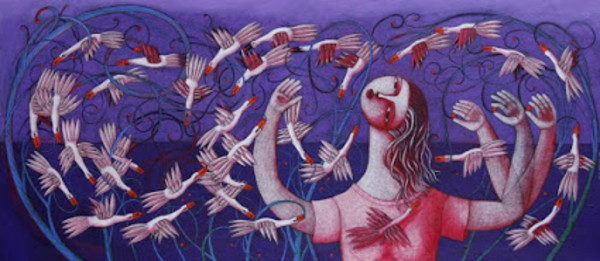 Dancing with Birds by Felix Berroa