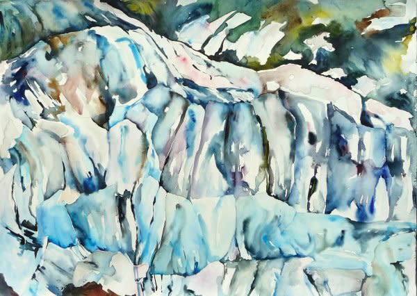 Glacier Layers by Lisa Goren