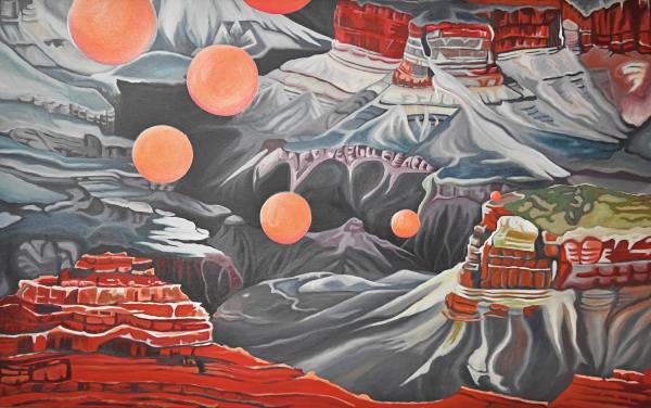 Floating Over the Canyon by Brandy Saturley