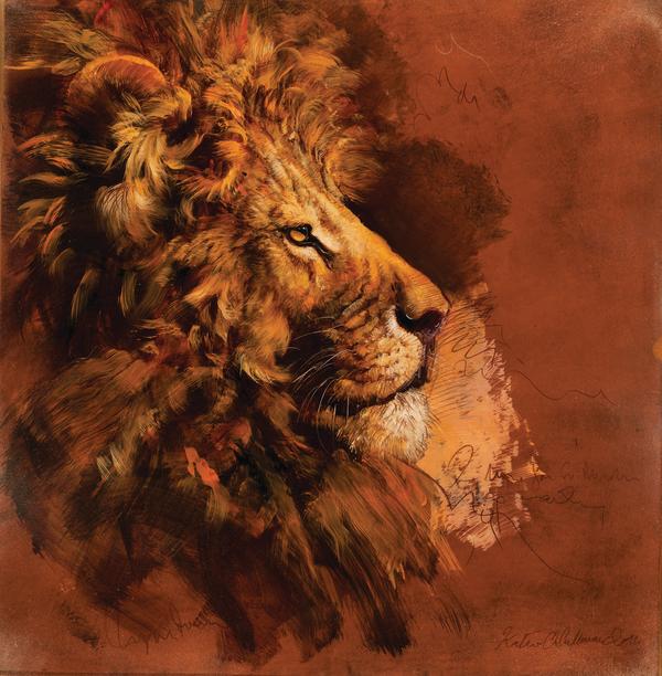 Lion I by Katie O'sullivan