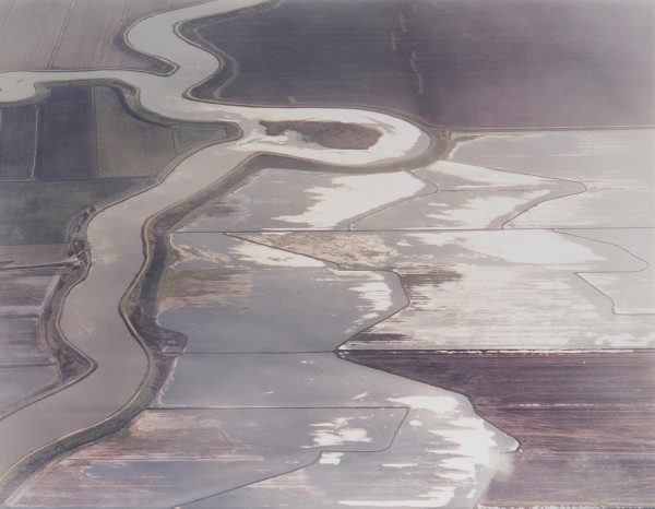 Flooded Fields and River, San Joaquín Delta, California by Stephen Johnson