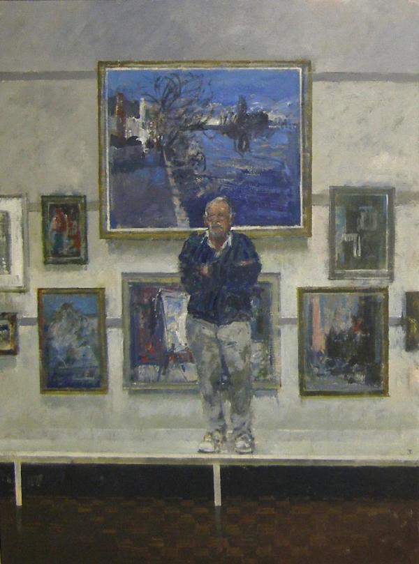 Bill Bowyer at the Mall Galleries by Thomas J. Coates