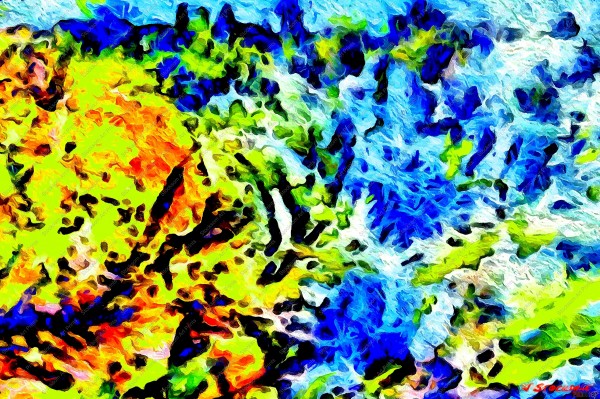 Abstract 3 by Stocksom Art Prints