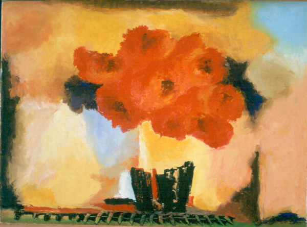 Red Bouquet by Clemente Mimun