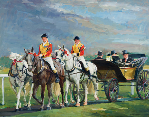 Royal Ascot Procession by Valeriy Gridnev