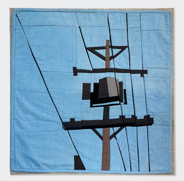 Power Lines, Morning by Regina Stadnik