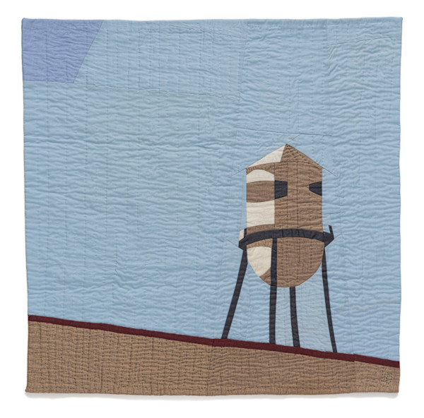 Water Tower, Porcelain Sky by Regina Stadnik