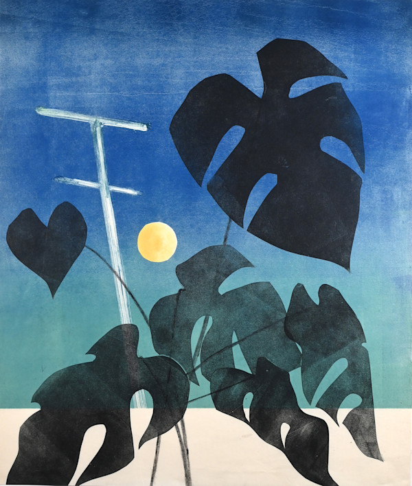 Monstera and the Moon 3 by Regina Stadnik, Image 6.