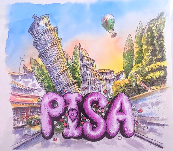 Love Pisa by Al Warner