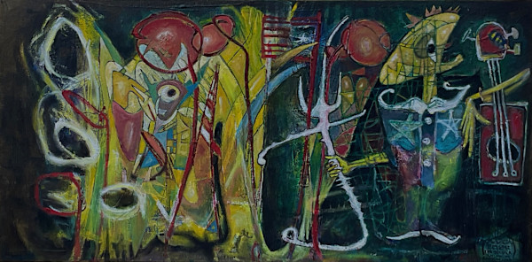 The Soldier Watching the Artist on a Jag by Matthew Godbey, Image 1.