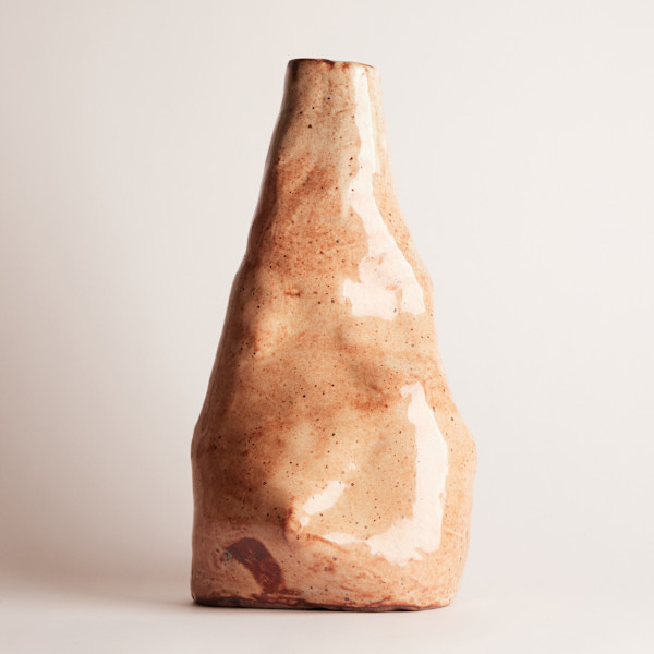 Brown Vessel by Mohamed Ouedraogo
